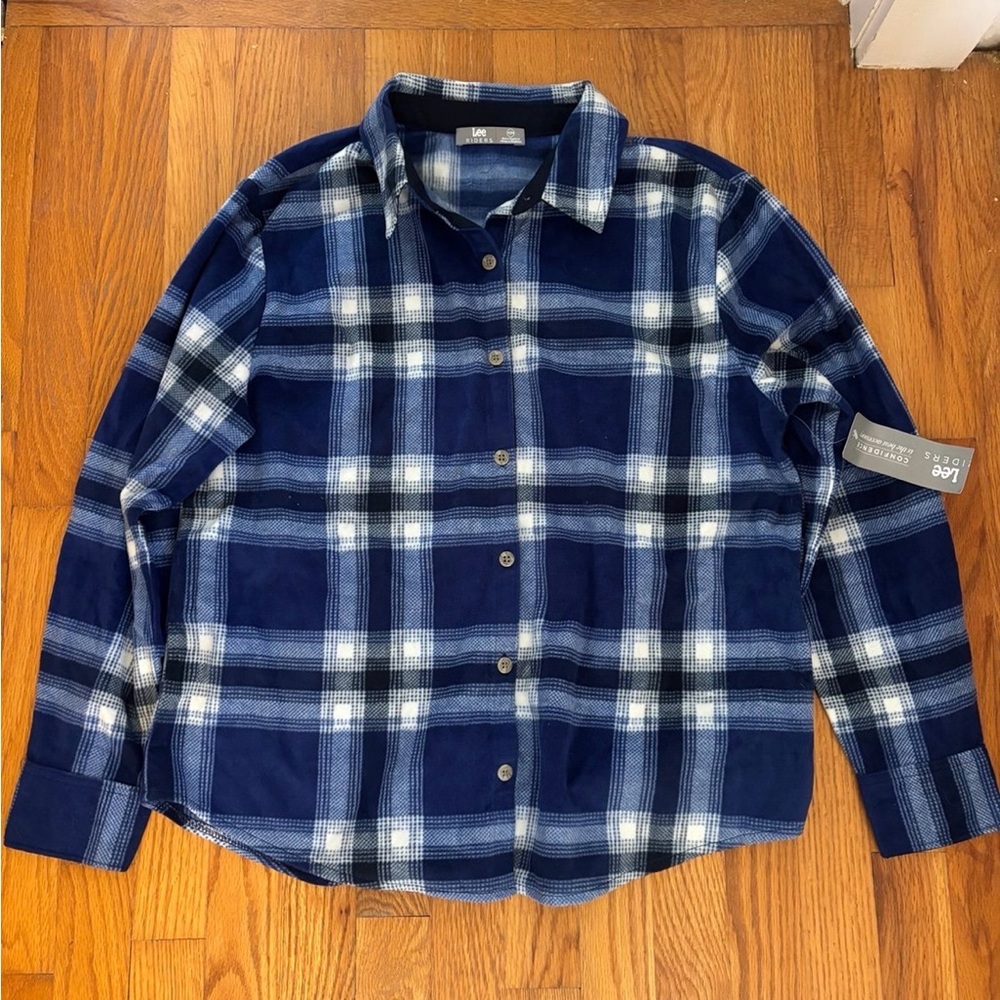 Plaid button up shirt (super warm)